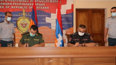 Քրեակատարողական ծառայության պետ Արթուր Գոյունյանի գլխավորած պատվիրակությունն աշխատանքային այցով Արցախի Հանրապետությունում է. ՖՈՏՈՌԵՊՈՐՏԱԺ