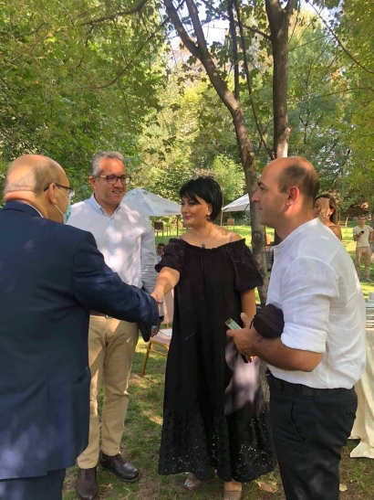 Կահիրե-Երևան հատուկ չվերթով Հայաստան ժամանեց Եգիպտոսի Զբոսաշրջության նախարար Խալեդ Ալ-Անանին և իր գլխավորած պատվիրակությունը. ՖՈՏՈՌԵՊՈՐՏԱԺ