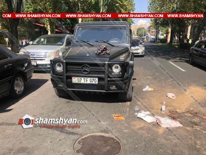 Երևանում 35-ամյա վարորդը Mercedes G 500-ով Աբովյան փողոցում՝«Ռոբերտո» խանութի դիմաց, վրաերթի է ենթարկել փողոցը չթույլատրելի հատվածով անցնող հետիոտնին. բժիշկները պայքարում են վիրավորի կյանքի համար.ՖՈՏՈՌԵՊՈՐՏԱԺ, ՏԵՍԱՆՅՈՒԹ