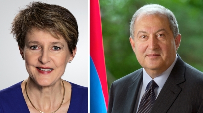 Անկախության տոնի առթիվ նախագահ Արմեն Սարգսյանին շնորհավորել է Շվեյցարիայի նախագահը