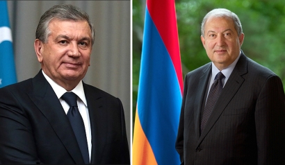 Անկախության տոնի առթիվ Հայաստանի նախագահ Արմեն Սարգսյանին շնորհավորել է Ուզբեկստանի նախագահը