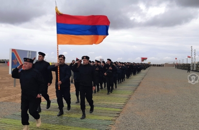 Հայ զինծառայողները մասնակցել են «Կովկաս -2020» զորավարժությունների բացման արարողությանը. ՖՈՏՈՌԵՊՈՐՏԱԺ