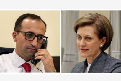 ՀՀ առողջապահության նախարարը հեռախոսազրույց է ունեցել Սպառողների իրավունքների պաշտպանության ՌԴ դաշնային ծառայության ղեկավարի հետ