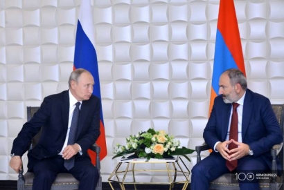 Վարչապետ Փաշինյանը հեռախոսազրույց է ունեցել Վլադիմիր Պուտինի հետ
