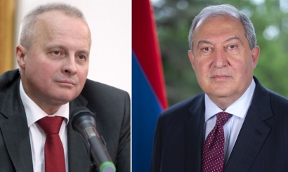 Նախագահ Սարգսյանը հանդիպում է ունեցել Հայաստանում Ռուսաստանի Դաշնության դեսպան Սերգեյ Կոպիրկինի հետ