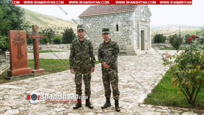 Հրազդանցի 20-ամյա զինվորը՝ օրերս «Արցախի հերոս» բարձրագույն կոչմանն արժանացած զինակից ընկերոջ հետ կենաց-մահու պայքար է տվել թուրք-ադրբեջանական ահաբեկիչների դեմ. ՖՈՏՈՌԵՊՈՐՏԱԺ, ՏԵՍԱՆՅՈՒԹ