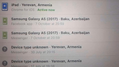 Ադրբեջանցիներն ապօրինաբար տիրանում են սոցիալական ցանցերի հայկական օգտահաշիվների գաղտնաբառերին ու սկսում են կառավարել այդ էջերը. ՄԻՊ