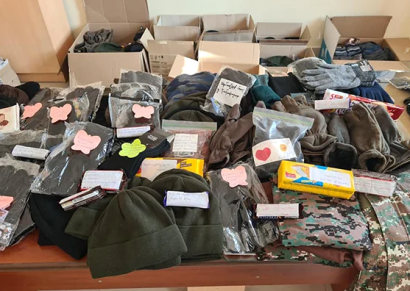 «Որ չմրսես, հա՛յ զինվոր». Բամբակաշատի միջնակարգ դպրոցի աշակերտների նախաձեռնությունը
