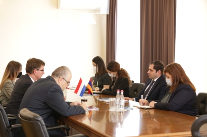 Սուրեն Պապիկյանն ընդունել է ՀՀ–ում Նիդեռլանդների նորանշանակ դեսպանին