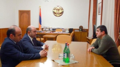 Արայիկ Հարությունյանը ընդունել է Էդմոն Մարուքյանի գլխավորած պատվիրակությանը