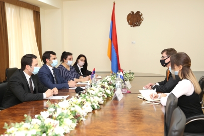 ԲՏԱ նախարարն ընդունել է Նիդերլանդների Թագավորության դեսպանին