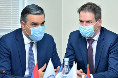 Գերիների անհապաղ վերադարձվի հարցը և Ադրբեջանի հետ Հայաստանի սահմանների որոշման գործընթացի խնդիրները Պաշտպանը ներկայացրել է Հայաստանում Ֆրանսիայի դեսպանի հետ հանդիպմանը