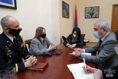 Անդրանիկ Քոչարյանն ընդունել է ՀՀ-ում ԱՄՆ դեսպանին