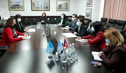 ՀՀ Առողջապահության նախարարն ընդունել է Հայաստանում ՄԱԿ-ի մանկական հիմնադրամի ներկայացուցիչ Մարիան Քլարկ-Հաթինգին