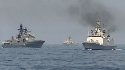 Սկսվել են Իրանի ու Ռուսաստանի զորավարժությունները Հնդկական օվկիանոսում