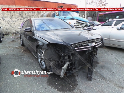 Հայտնաբերվել է Mercedes S500 ավտոմեքենայի 25–ամյա վարորդը, ով Սարալանջի փողոցում ավտովթարից հետո մեքենան թողնելով դեպքի վայրում՝ հեռացել էր. կային վիրավորներ. ՖՈՏՈՌԵՊՈՐՏԱԺ, ՏԵՍԱՆՅՈՒԹ