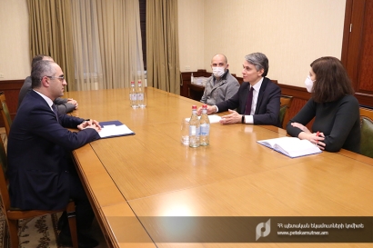 ՊԵԿ նախագահ Էդվարդ Հովհաննիսյանն ընդունել է ՄԱԿ-ի Զարգացման ծրագրի մշտական ներկայացուցիչ Դմիտրի Մարիյասինին
