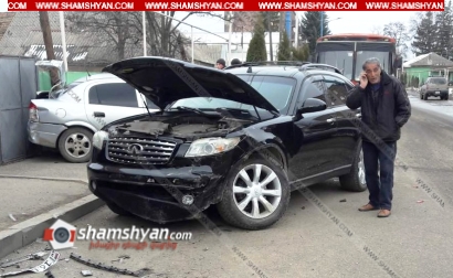 Լոռու մարզում 23-ամյա վարորդը Opel-ով բախվել է զորամասի հրամանատարի Infiniti-ին. կա վիրավոր. ՖՈՏՈՌԵՊՈՐՏԱԺ