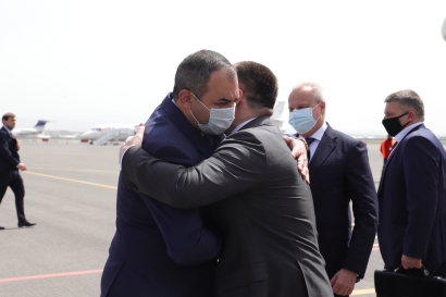 ՀՀ գլխավոր դատախազ ԱրթուրԴավթյանի հրավերով Հայաստան է այցելել ՌԴ գլխավոր դատախազ Իգոր Կրասնովը. ՖՈՏՈՌԵՊՈՐՏԱԺ