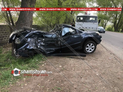 Գեղարքունիքի մարզում Lexus-ով վթարի է ենթարկվել Միասնական սոցիալական ծառայության Գավառի տարածքային բաժնի պետը. նա տեղափոխվել է հիվանդանոց. ՖՈՏՈՌԵՊՈՐՏԱԺ