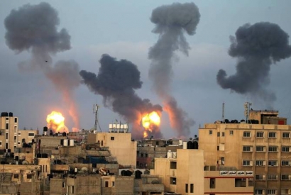 Իսրայելական օդուժի կործանիչները 35 ռազմական օբյեկտ և 15 կմ թունելներ են խոցել Գազայի հատվածում