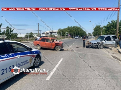 Խոշոր ավտովթար՝ Արարատի մարզում. բախվել են Toyota Rav-4-ն ու «Ջորին». կան վիրավորներ. ՖՈՏՈՌԵՊՈՐՏԱԺ