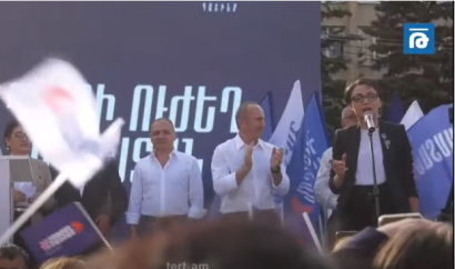 «Հայաստան» դաշինքի հանրահավաքը՝ Հրազդանում. Ուղիղ