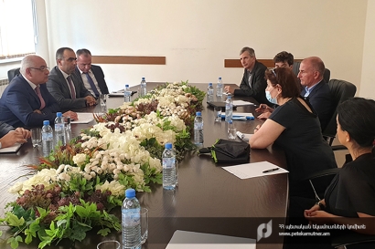 Պետական եկամուտների կոմիտեում տեղի է ունեցել հանդիպում Զարգացման ֆրանսիական գործակալության և «Էքսպերտիզ ֆրանս» կազմակերպության փորձագետների հետ