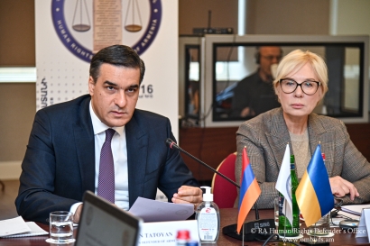 Փակ հաստատություններում մարդկանց իրավունքների պաշտպանության ոլորտում փորձի փոխանակման նպատակով Հայաստանի Օմբուդսմանն ընդունել է Ուկրաինայի գործընկերոջը. ՖՈՏՈՌԵՊՈՐՏԱԺ