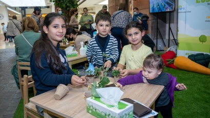 Երեխաները սովորում են՝ ինչպես ստանալ առողջ սնունդ. «Երևան մոլում» անցկացվել է «Կանաչ հանգստյան օրեր» միջոցառումը. ՖՈՏՈՌԵՊՈՐՏԱԺ
