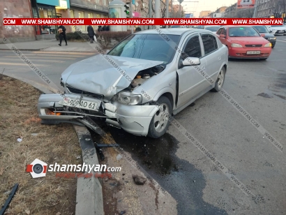 Ավտովթար Երևանում. բախվել են Mercedes-ն ու Opel-ը. կա 4 վիրավոր. ՖՈՏՈՌԵՊՈՐՏԱԺ