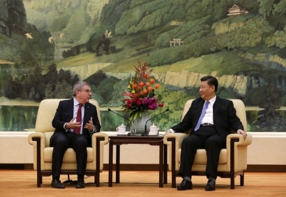 Թոմաս Բախը Պեկինում հանդիպել է Չինաստանի նախագահ Սի Ցզինպինի հետ