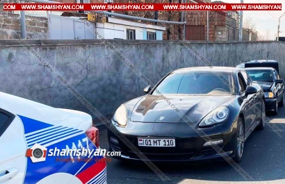 Երևանում բախվել են Ազգային Ժողովի պատգամավորի Porsche Panamera-ն ու Mercedes-ը. ՖՈՏՈՌԵՊՈՐՏԱԺ
