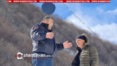 Ուժեղ քամին ճանապարհային ոստիկանության վաշտի հրամանատարի գլխից «թռցնում է» գլխարկը. ՖՈՏՈՌԵՊՈՐՏԱԺ, ՏԵՍԱՆՅՈՒԹ