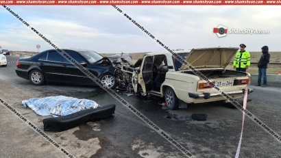 Արագածոտնի մարզում Mercedes-ի, «06»-ի  և «2115»-ի մասնակցությամբ ողբերգական ավտովթարի հետևանքով հիվանդանոց տեղափոխված 7 վիրավորներից մեկը նույնպես մահացել է. ՖՈՏՈՌԵՊՈՐՏԱԺ, ՏԵՍԱՆՅՈՒԹ