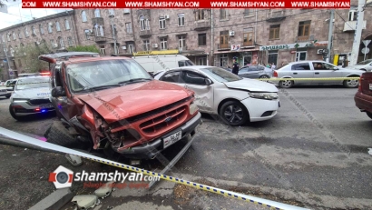 Ողբերգական ու շղթայական ավտովթար՝ Երևանում. Շենգավիթի ոստիկանության մոտ բախվել են BMW-ն, Kia-ն, Ford-ը, Mercedes-ն ու 2 Opel, կա 1 զոհ. ՖՈՏՈՌԵՊՈՐՏԱԺ