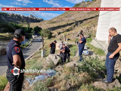 Ինքնասպանություն Երևանում. երիտասարդ աղջիկը Դավիթաշենի կամրջից ցած է նետվել. ժամանել են Մաշտոցի բաժնի և Դավիթաշենի բաժանմունքի ոստիկանապետերը. պարեկները պարզում են մահացածի ինքնությունը. ՖՈՏՈՌԵՊՈՐՏԱԺ