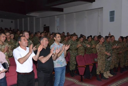 ՀՀ ՊՆ N զորամասի զինծառայողները հյուրընկալվեցին Գավառի թատրոնում