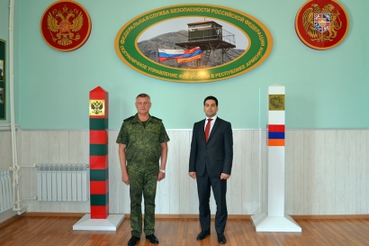 ՊԵԿ նախագահն այցելել է ՀՀ-ում ՌԴ ԱԴԾ սահմանապահ վարչություն