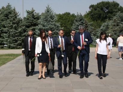 Սերբիայի ԱԳՆ պետքարտուղարն այցելել է Հայոց ցեղասպանության հուշահամալիր