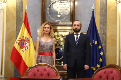 Արարատ Միրզոյանը հանդիպել է Իսպանիայի կոնգրեսի նախագահ Մերիչել Բատետի հետ