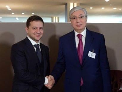 Զելենսկին շնորհակալություն է հայտնել Տոկաևին՝ Դոնեցկը և Լուգանսկը չճանաչելու համար