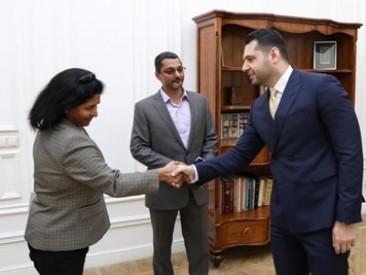 Փոխվարչապետ Մաթևոսյանն ընդունել է «Էյ Էմ Դի» ամերիկյան ընկերության կորպորատիվ հարցերով փոխնախագահներին