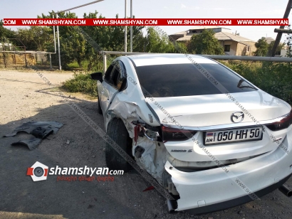 Ավտովթար՝ Արարատի մարզում. բախվել են Mazda-ն ու Fiat Fiorino-ն. վիրավորներից  մեկը «Զանգեզուր գազ» ՍՊԸ-ի տնօրենն է. ՖՈՏՈՌԵՊՈՐՏԱԺ