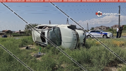 Պարզվել է՝ Արարատի մարզում Nissan Murano-ով վթարի ենթարկված վարորդը եղել է 13 տարեկան, 3 վիրավոր ուղևորներն էլ՝ 14 տարեկան. ՖՈՏՈՌԵՊՈՐՏԱԺ, ՏԵՍԱՆՅՈՒԹ