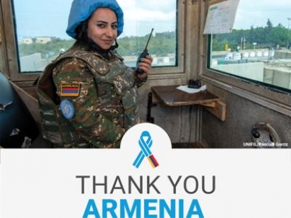 ՄԱԿ-ը շնորհակալություն է հայտնում Հայաստանին խաղաղության պահպանման գործում ունեցած ներդրման համար