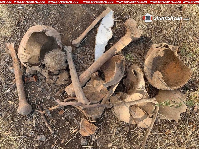 Արտակարգ դեպք Երևանում. Բարեկարգման աշխատանքների ժամանակ հայտնաբերվել է մարդկային ոսկորներ ու գանգեր