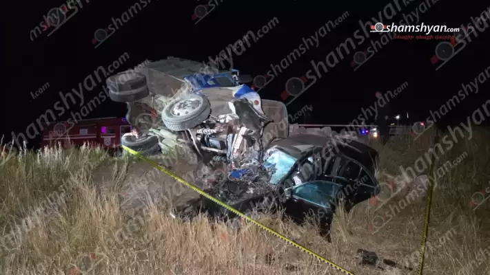 Արագածոտնի մարզում «Mercedes»-ի և քարով բարձված «ԶԻԼ»-ի մասնակցությամբ ողբերգական ավտովթարի հետևանքով հիվանդանոց տեղափոխված «Mercedes»-ի վարորդը մահացել է․մինչ այդ մահացել էին նրա ուղևորն ու «ԶԻԼ»-ի վարորդը․ԼՈՒՍԱՆԿԱՐ. ՏԵՍԱՆՅՈՒԹ