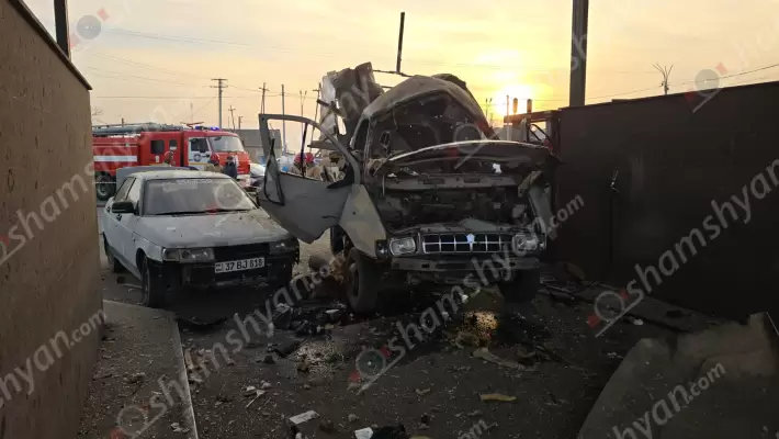 Պայթյուն՝ Արմավիրի մարզում գործող գազալցակայաններից մեկում. կան վիրավորներ ու վնասված ավտոմեքենաներ. ՖՈՏՈՌԵՊՈՐՏԱԺ, ՏԵՍԱՆՅՈՒԹ