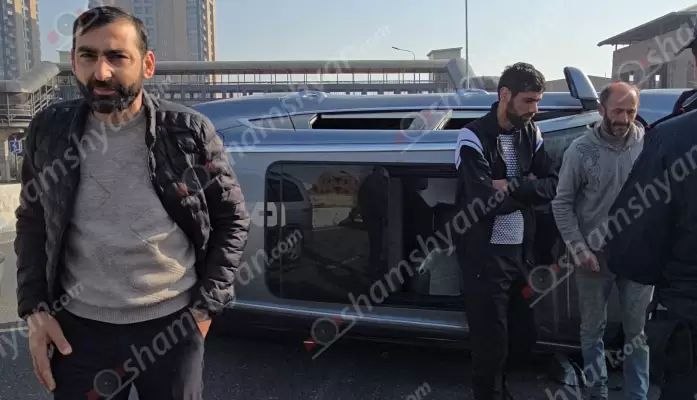 Նոր մանրամասներ՝ այսօր Երևանում տեղի ունեցած ավտովթարից. պարզվել է, որ կողաշրջված «BYD»-ն վարել է Աջափնյակի նախկին թաղապետ Գևորգ Բաբայանը. ՖՈՏՈՌԵՊՈՐՏԱԺ, ՏԵՍԱՆՅՈՒԹ